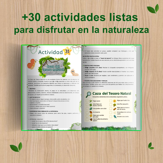 Peque Aventuras: Kit mágico para explorar y jugar en y con la Naturaleza