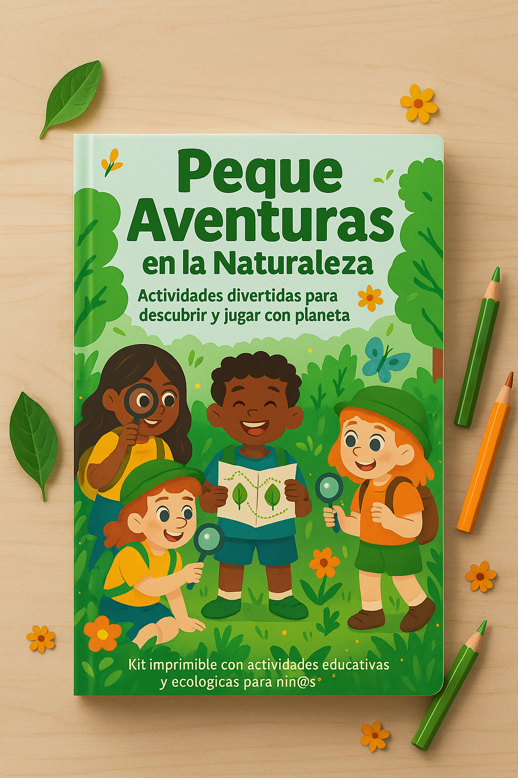 Peque Aventuras: Kit mágico para explorar y jugar en y con la Naturaleza